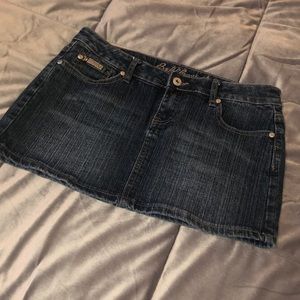 Bubblegum denim skirt- stretch